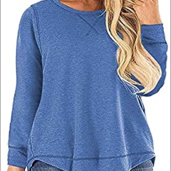 LuckLisa Tops - NWT LuckLisa Long Sleeve Top Side Split Size 20W